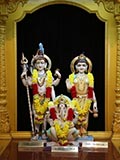 Shri Shiv-Parvati Dev and Shri Ganeshji